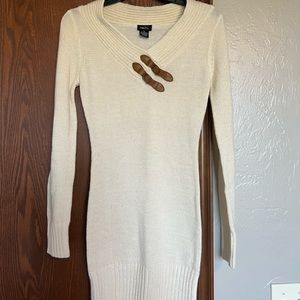Fitted Sweater Dress